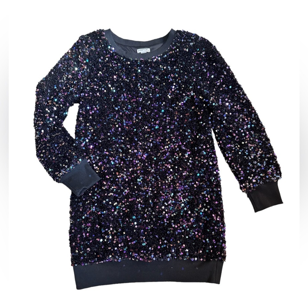 Habitual Kid Black Sequins Sweater 🤩